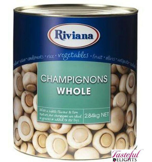 Champignons Whole Riviana 2.84 Kg