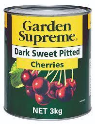 3 X Cherries Pitted Sweet 3Kg Cherry