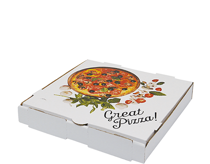 100 Pizza Boxes 25Cm 10 Inch Coup