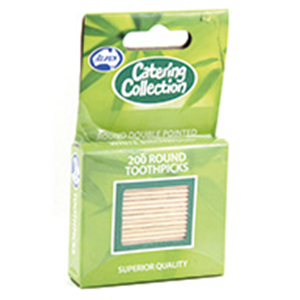 24 X Alpen 200 Toothpicks Round Double Ended