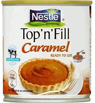6 X  Caramel Top N Fill Pie 380G