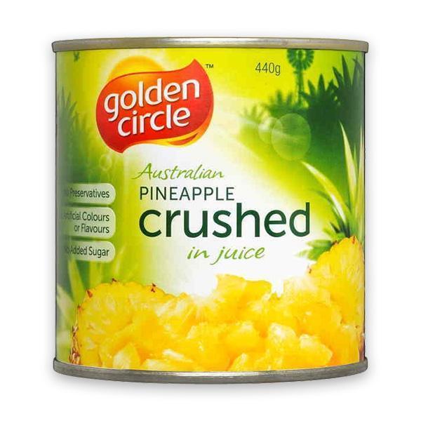 12 X  Pineapple Crushed In Juice 440G