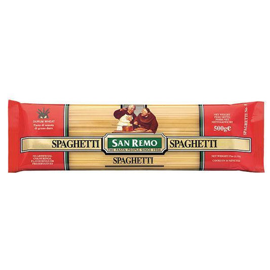 Pasta Spaghetti San Remo 20 X 500G