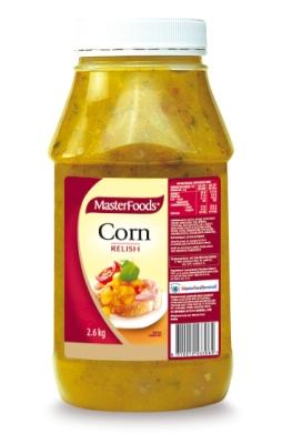 6 X Masterfoods Relish Corn 2.5Kg