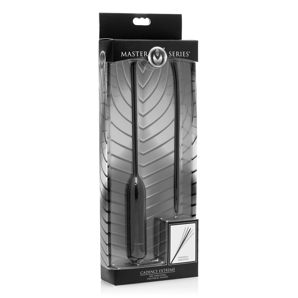 Master Series Cadence Extreme 10X Vibrating Urethral Sound