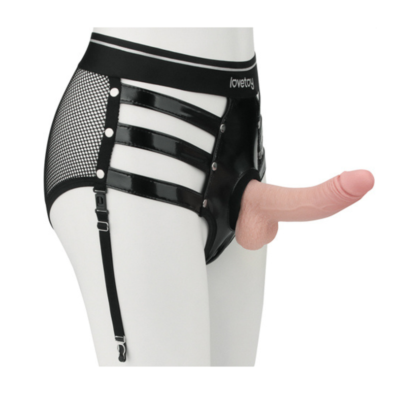 Lovetoy Rebellion Reign Iconic Harness Strap On Set Size L/Xl