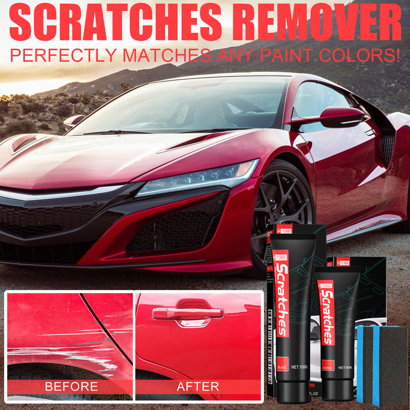 EELHOE Scratches Remover, Paint Cleaning Decontamination Wax Scratch Retreading Paste Repair Car Wax