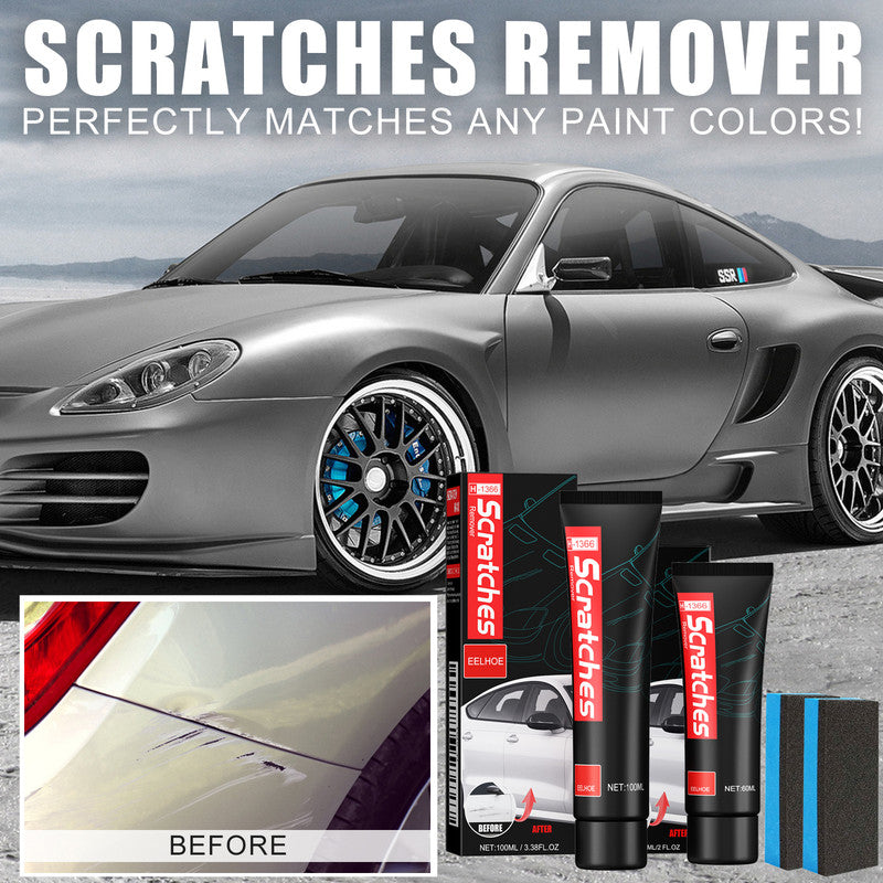 EELHOE Scratches Remover, Paint Cleaning Decontamination Wax Scratch Retreading Paste Repair Car Wax