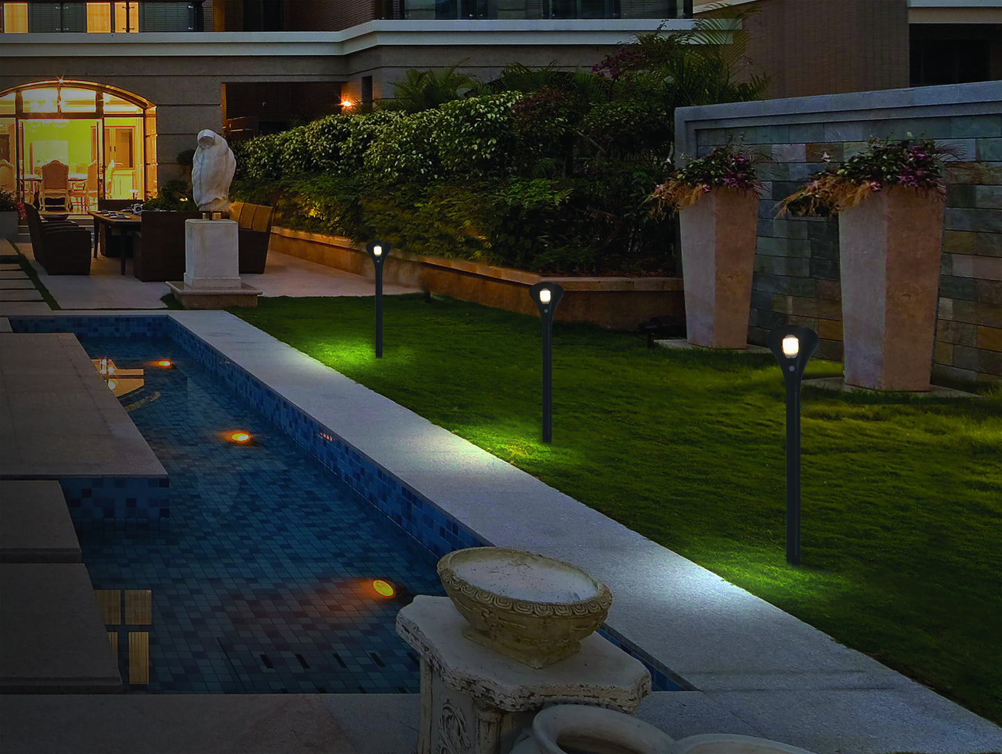 Solar Led Pathway Light 0.5W