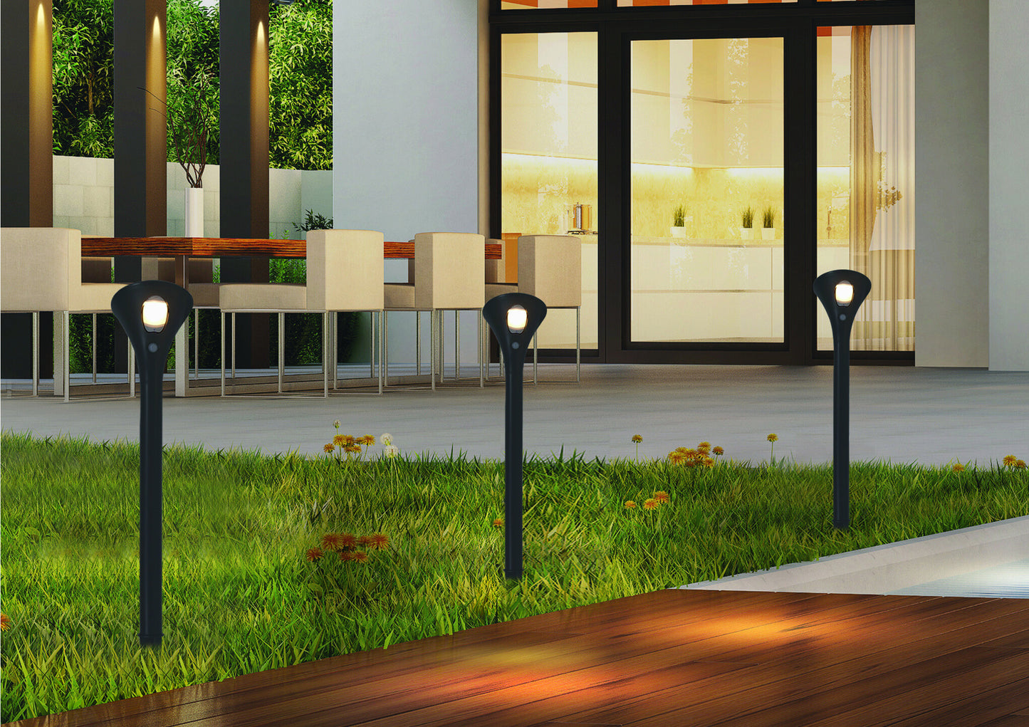 Solar Led Pathway Light 0.5W