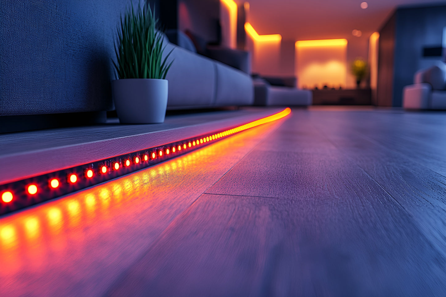 RGB+CCT LED Strip 24W/roll  785LM/roll  Remote control