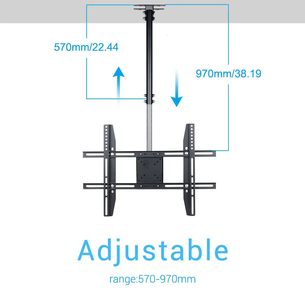 Adjustable Ceiling TV Mount for 26-65" LCD LED