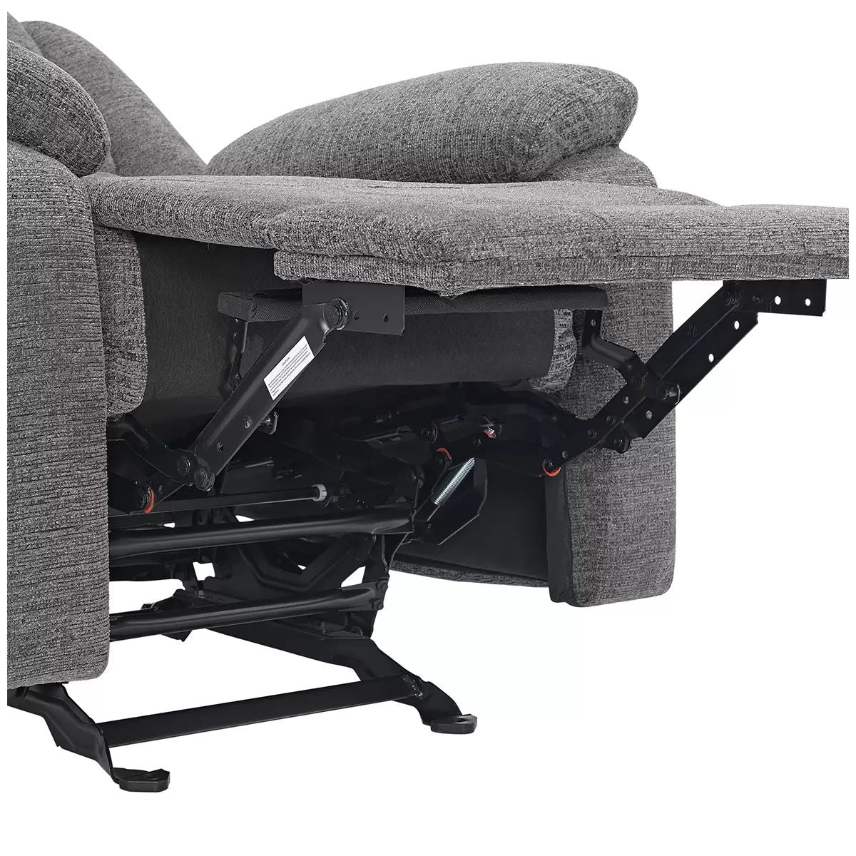 Fabric glider recliner