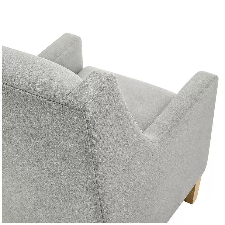 Fabric accent chair