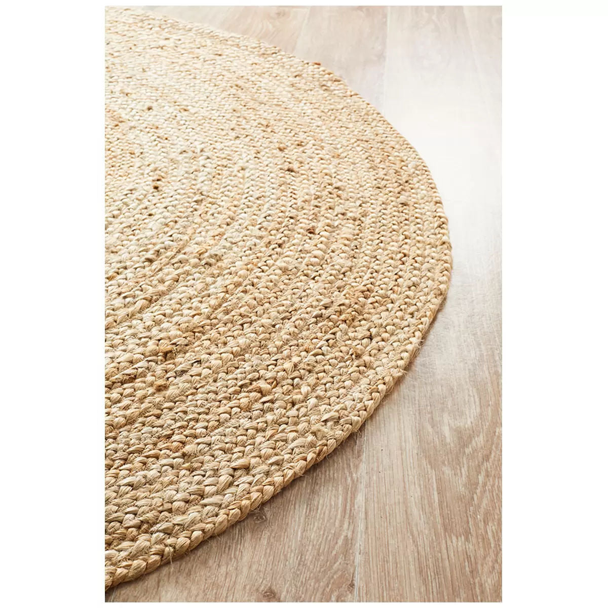 Atrium polo natural indoor rug 150 x 150cm