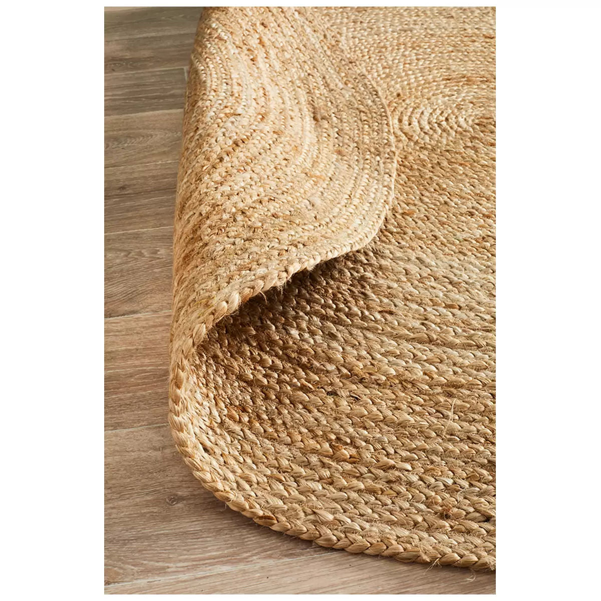 Atrium polo natural indoor rug 120 x 120cm