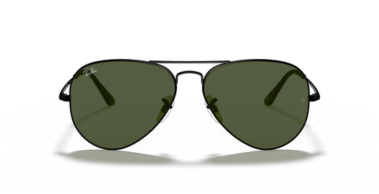Aviator Metal II in Black and Green Sunglasses