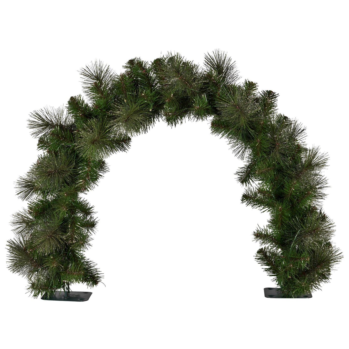 Christabelle 60cm Battery-operated Tabletop Christmas Archway Glittery Gold