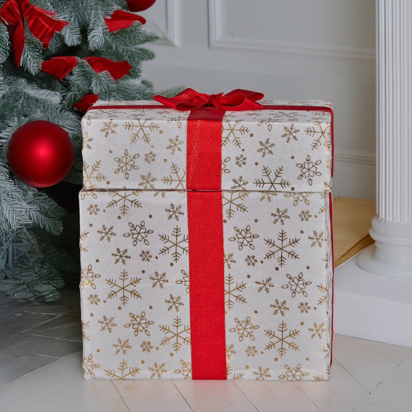 Christabelle Animated Snowman Gift Box Led Christmas Tree Decoration Ornaments