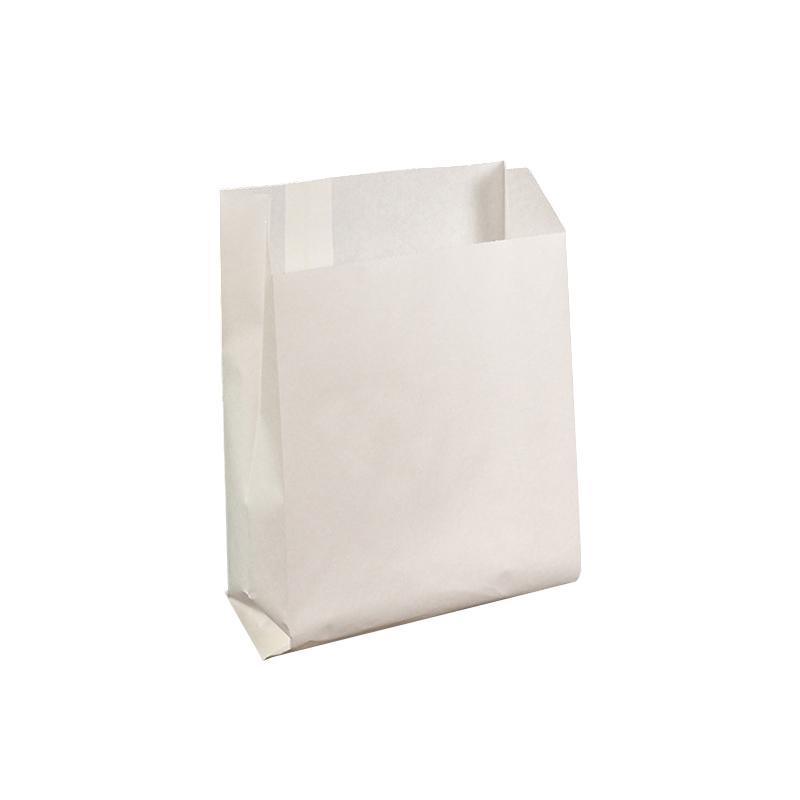 1000PCS Oil-proof Takeaway Paper Bags for Premium Takeout Supply - Smiling faces-23*13*7cm