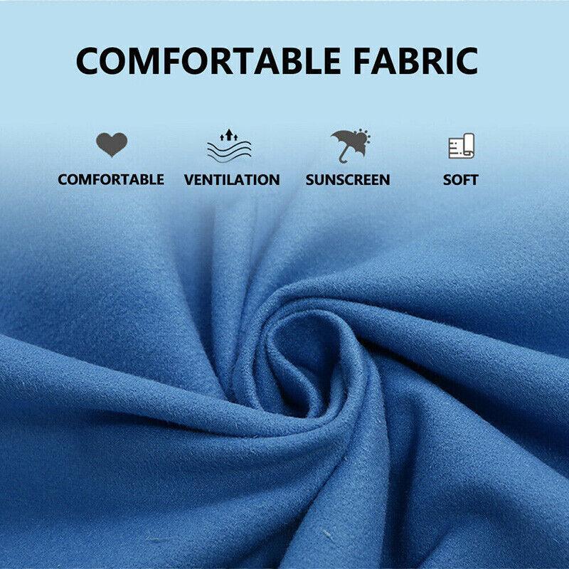 Adult Changing Robe Towel Bath Hooded Quick Dry Beach Towel Poncho Bathrobe - Grey