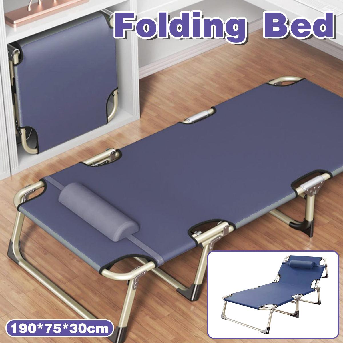 Multifunctional Recliner Folding Bed Lounge Chair for Lunch Break Relaxation
