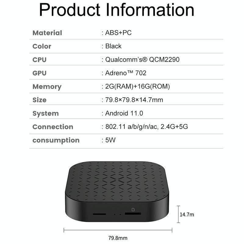 Wireless Car Interconnection Box For Apple & Android - Cpc200-Tbox