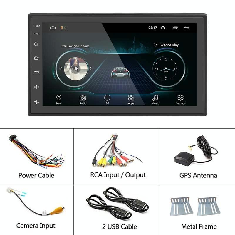 7 Inch Android Navigation Wifi 1 + 32G Gps Bluetooth Car Mp5 Player