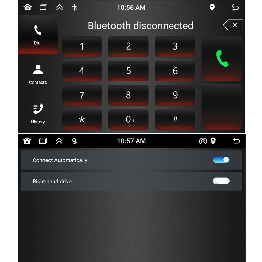 Android Car Navigation System For Renault Dacia Bluetooth Fm Radio 1 + 32G Memory - 1 + 32G