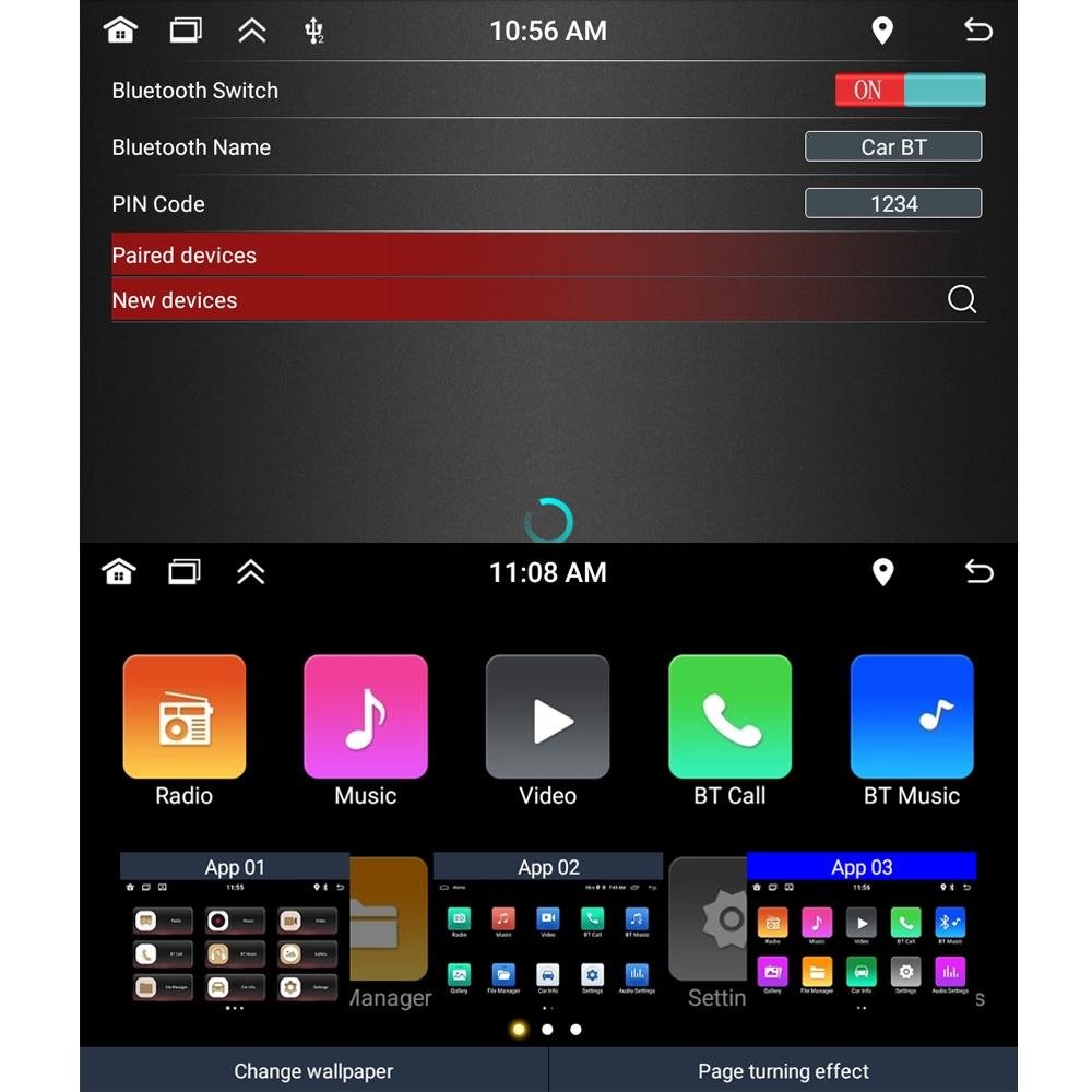 Android Car Navigation System For Mercedes B200 Bluetooth Fm Radio 1 + 32G - 1 + 32G