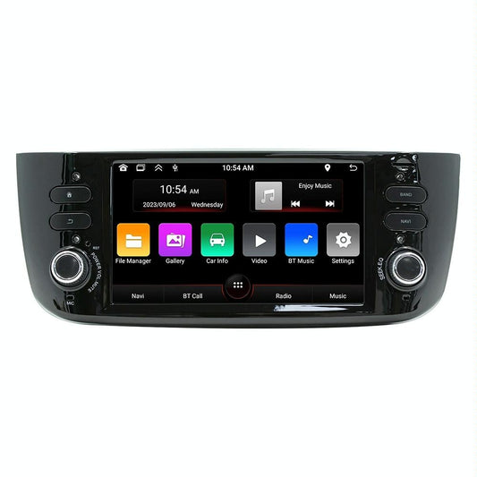 Android Navigation Bluetooth Fm Radio For Fiat Linea Punto Evo 2012-2015 1 + 32G Memory - 1 + 32G