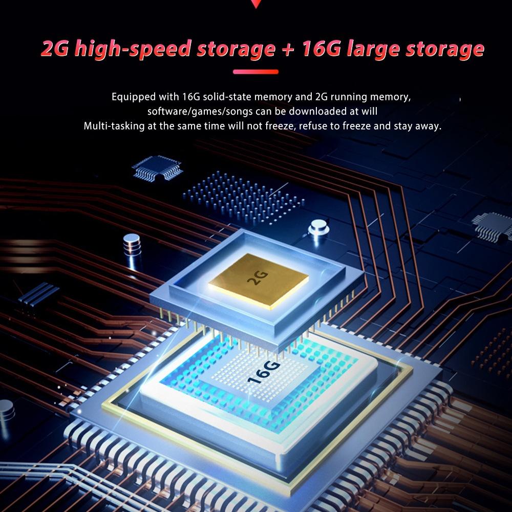 7 Inch Android Navigation Wifi Vehicle Central Control Screen - 2 + 16G