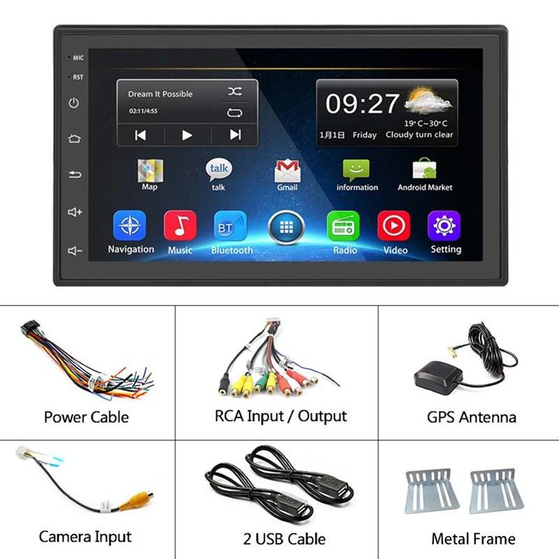 7 Inch Android Navigation Wifi 2 + 64G Gps Bluetooth Car Mp5 Player