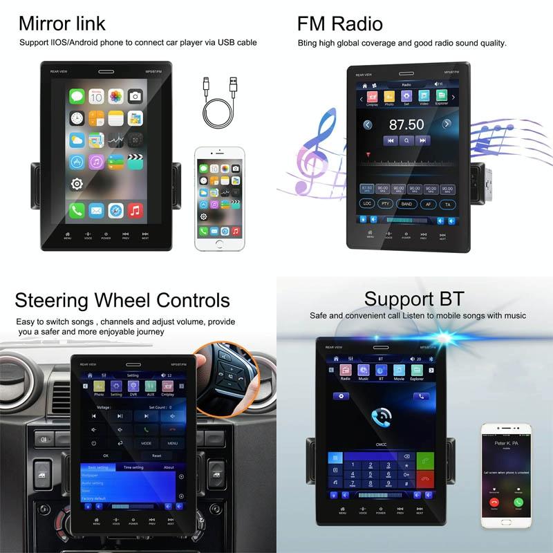 9.5 Inch Carplay Mp5 Player - Standard Size