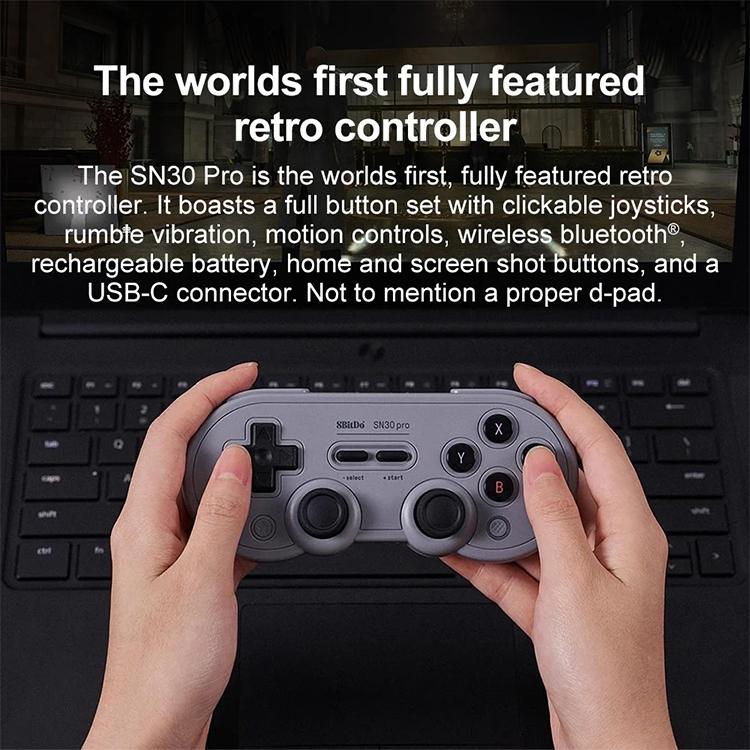 Universal Gamepad for Switch Steam Pc and Android - Tooth Design