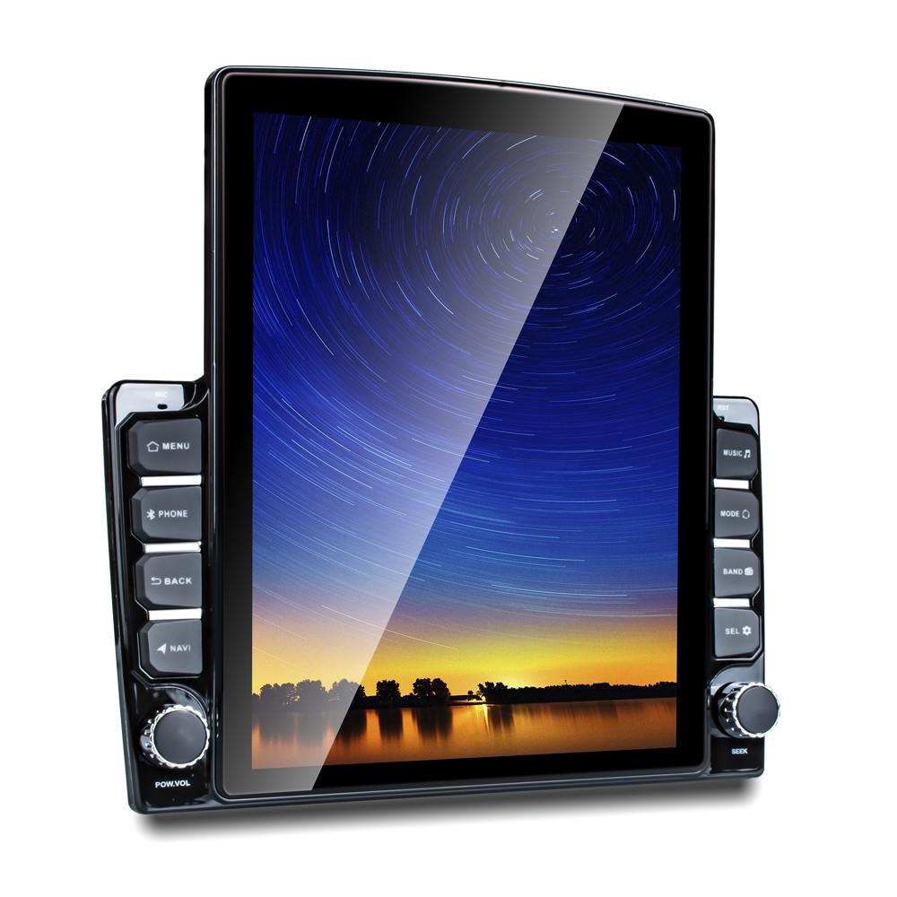 9.7 Inch Vertical Screen Car Android Mp5 Player - Phone Link Gps Fm Steering Wheel Control
