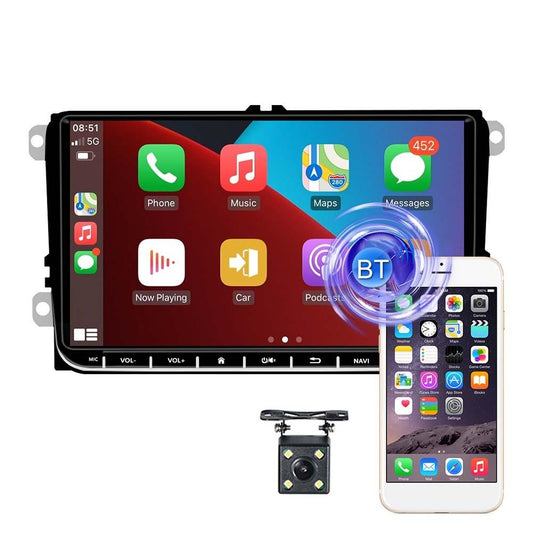 9 Inch Carplay Android10.0 Navigator For Volkswagen - 1 + 16G Central Control Screen