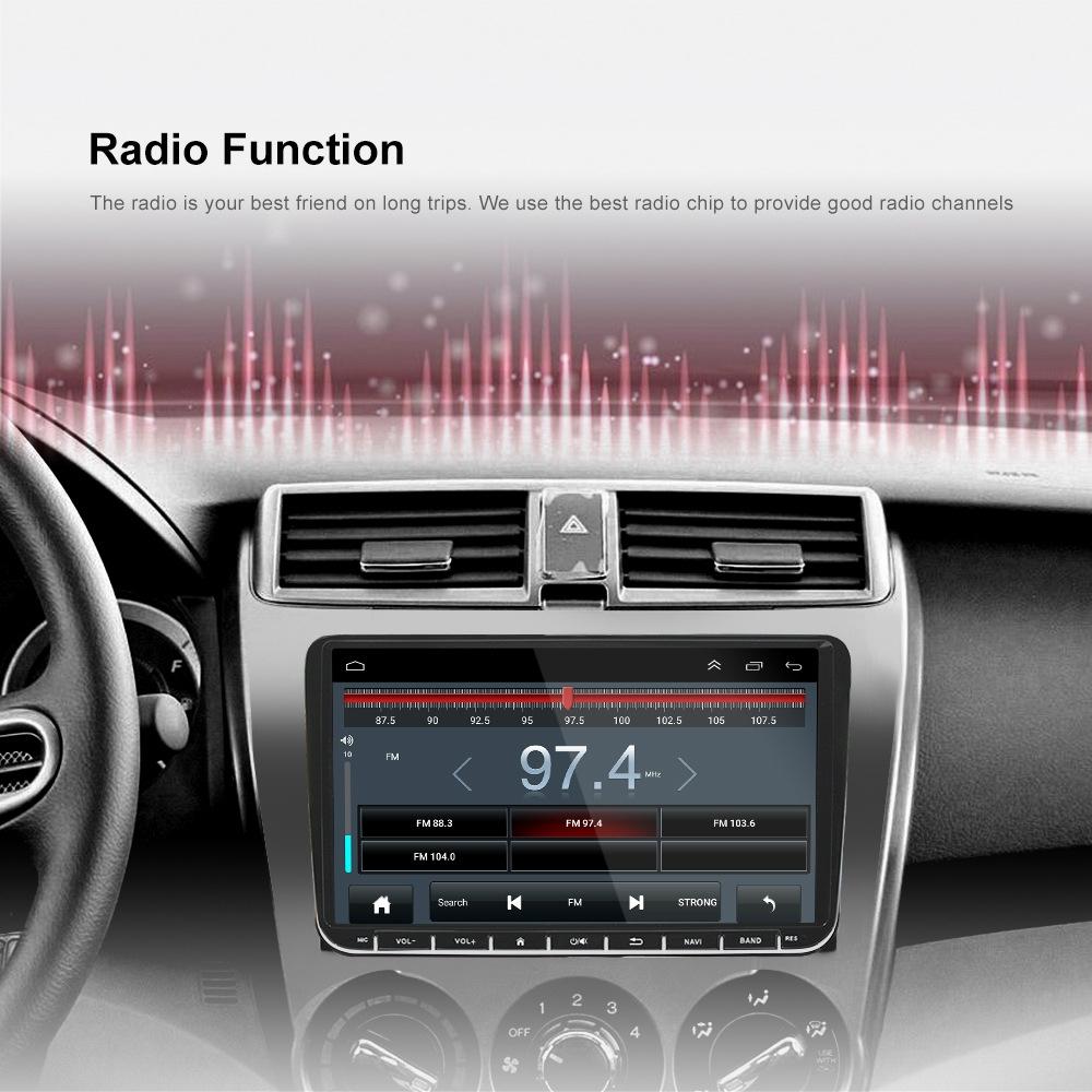 9 Inch Carplay Android10.0 Navigator For Volkswagen - 1 + 16G Central Control Screen