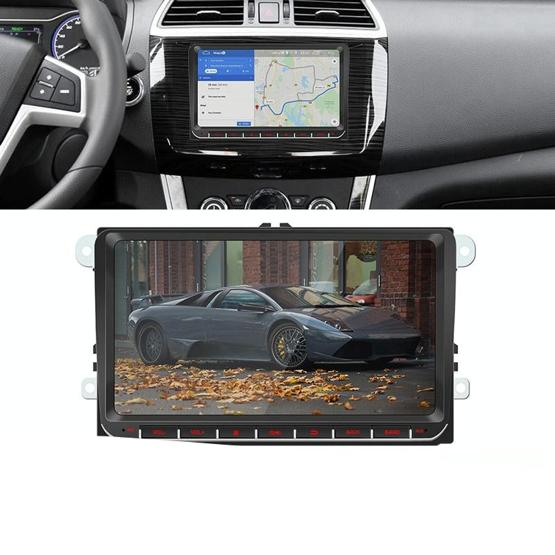 9 Inch Car Hd Radio Receiver Mp5 Player For Volkswagen - Fm Bluetooth Tf Card Gps Wifi - 1Gb + 16Gb