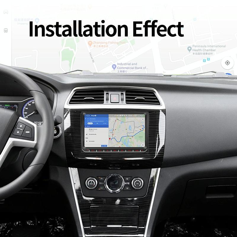 9 Inch Car Hd Radio Receiver Mp5 Player For Volkswagen - Fm Bluetooth Tf Card Gps Wifi - 1Gb + 16Gb