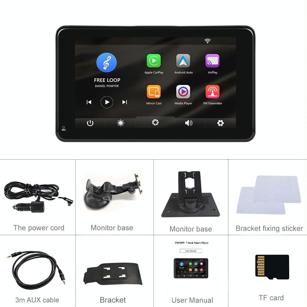 7 Inch Hd Smart Screen Carplay + Android Auto + Android - 32G