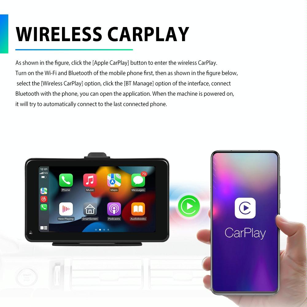7 Inch Hd Smart Screen Carplay + Android Auto + Android - 32G