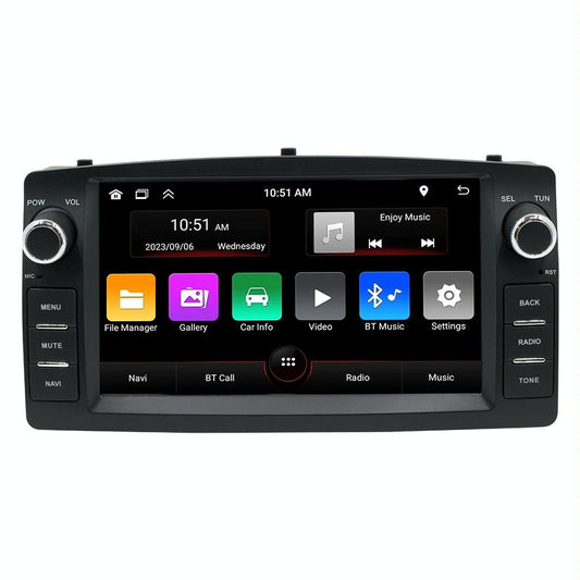 7 Inch Android Car Navigation System With Bluetooth Fm Radio 1 + 32G Memory - Fits Byd F3 - 2 + 32G