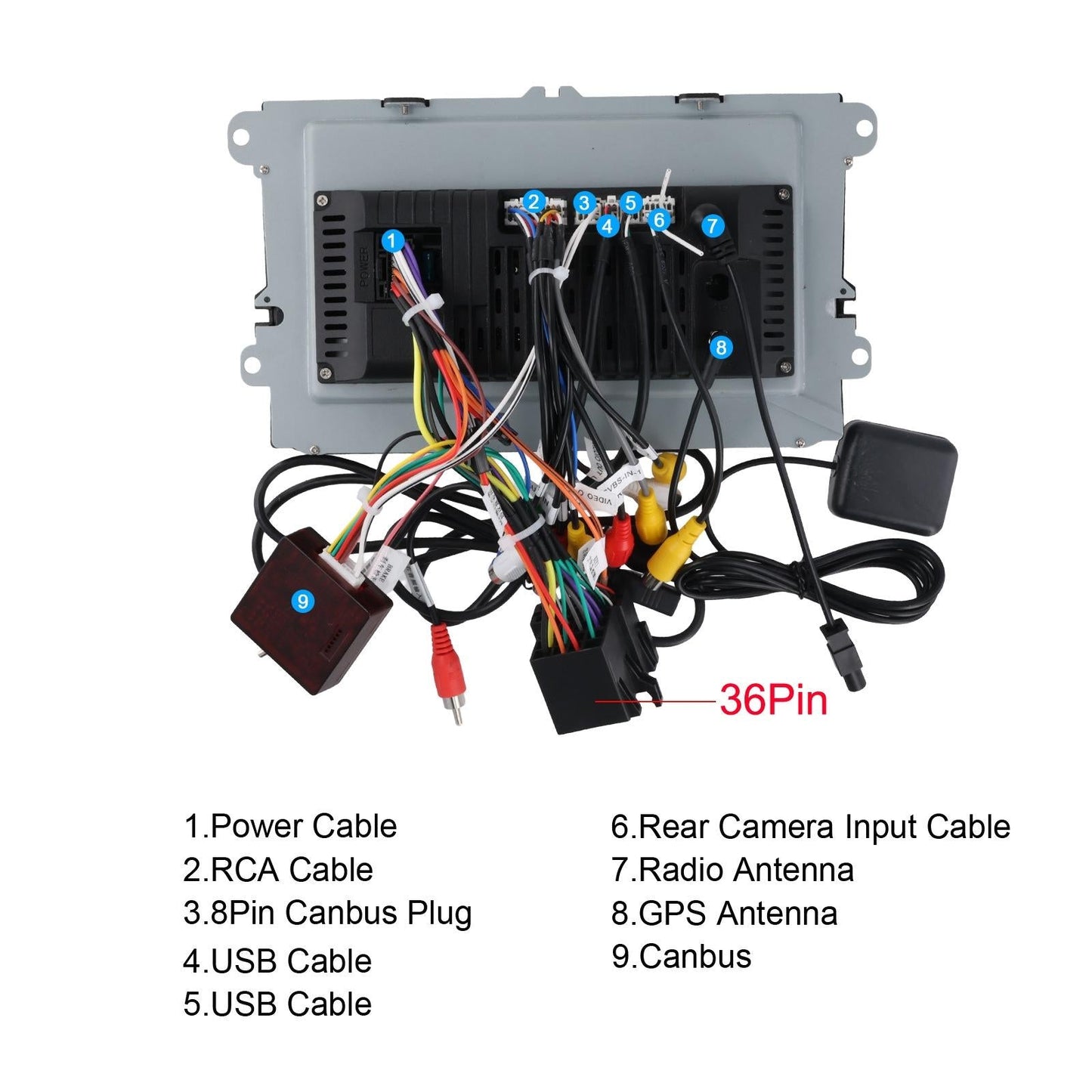 Android 13 Multimedia Player For Vw - 4 + 64G - 7-Inch