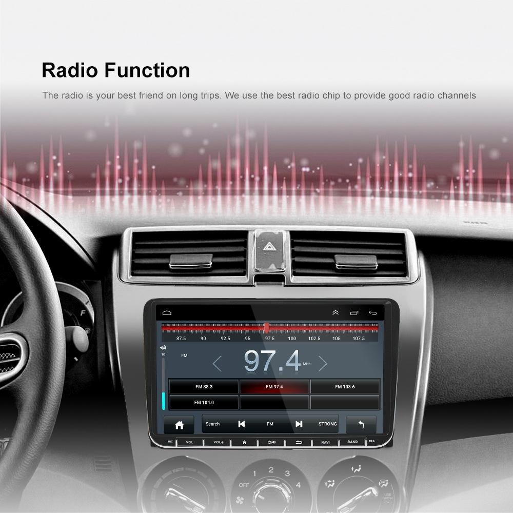 9 Inch Carplay Android10.0 Navigator For Volkswagen - 1 + 16G Central Control Screen