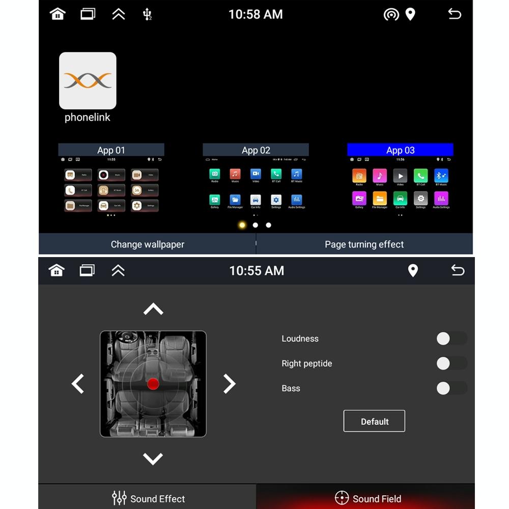 Android Car Navigation System For Fiat 500 - Bluetooth Fm Radio 1 + 32G Memory - 2 + 64G