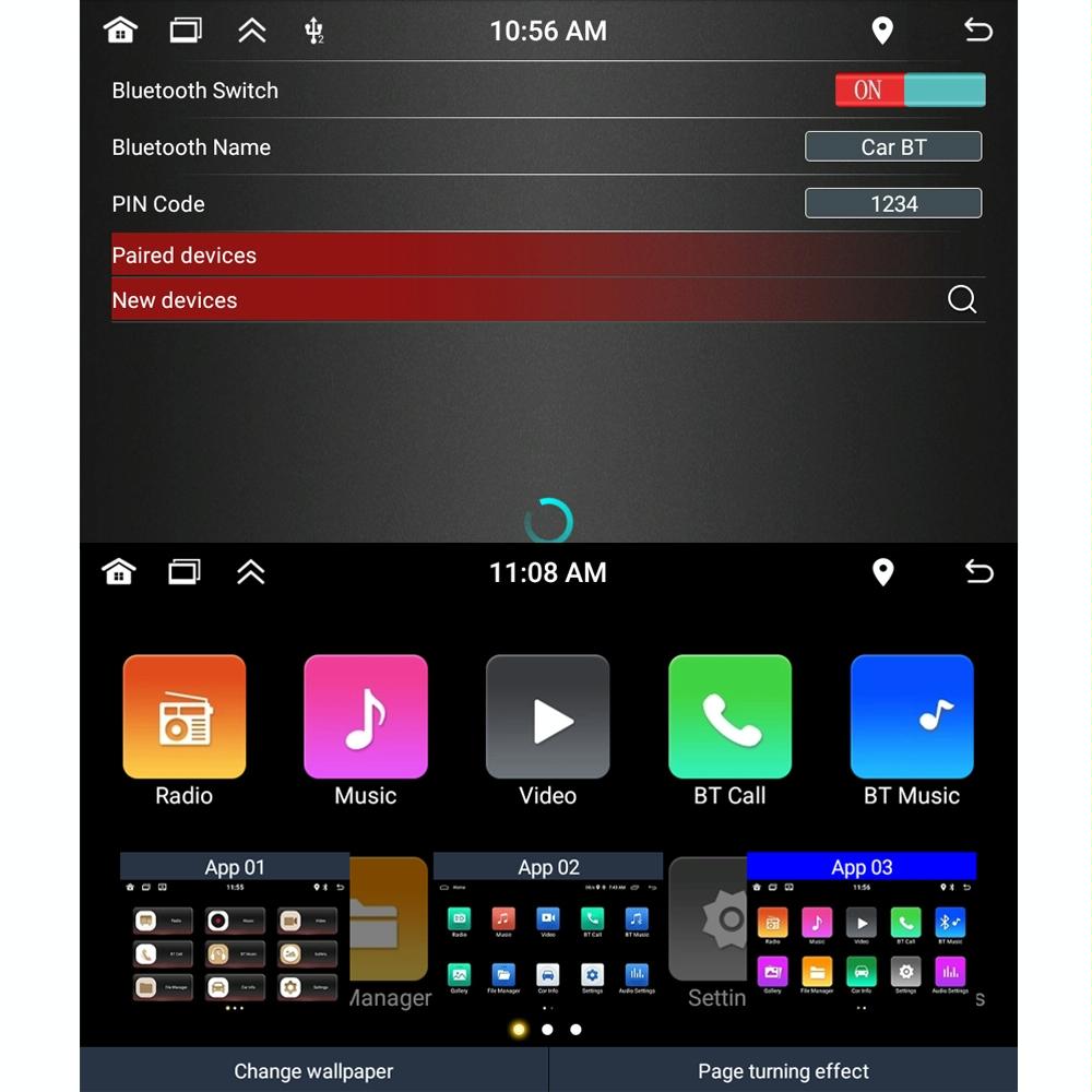 Android Car Navigation System For Ford F150 Bluetooth Fm Radio 1 + 32G - 2 + 64G