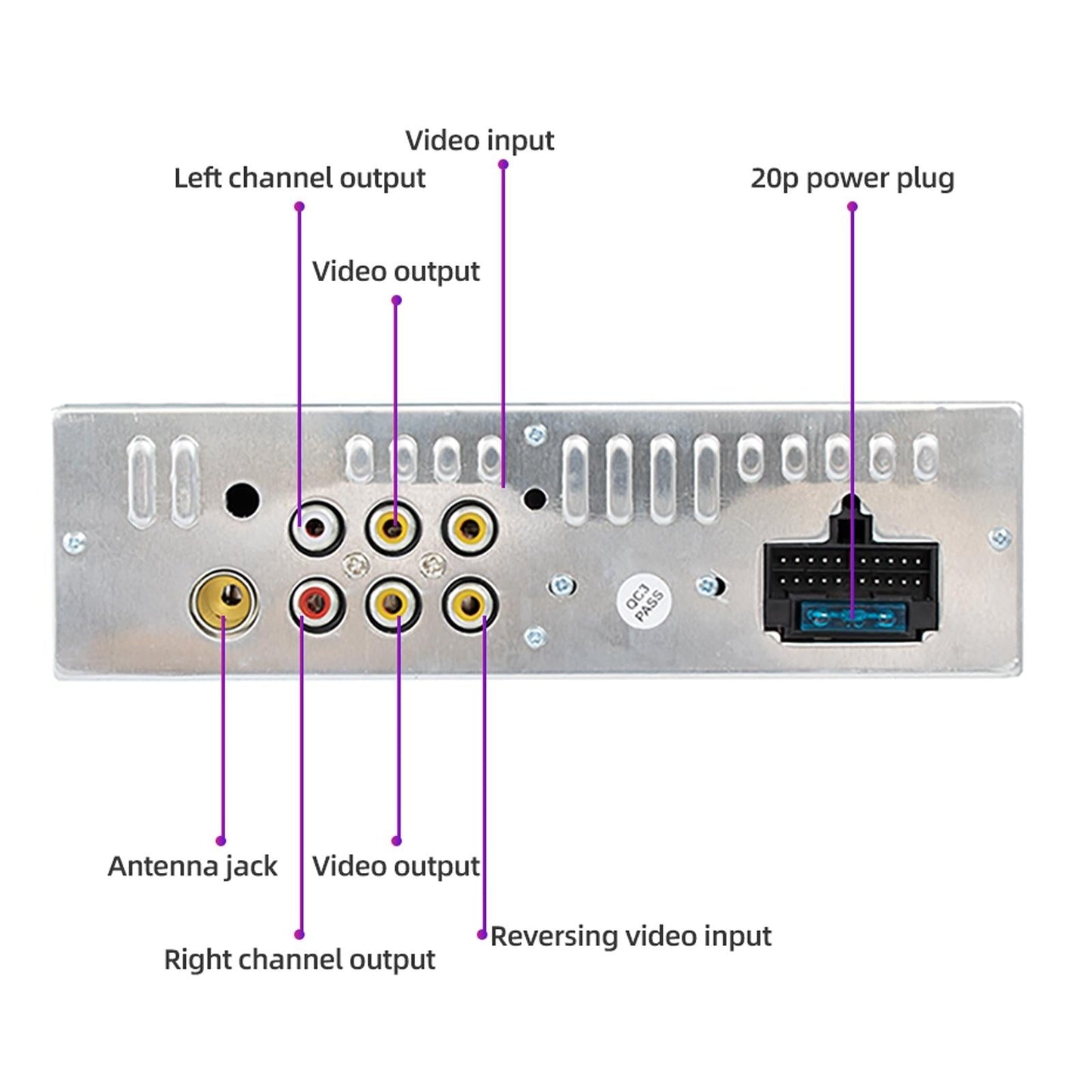 7 Inch Hd Car Mp5 Player W / Gps Bluetooth Mirror Link Fm Tf & Usb
