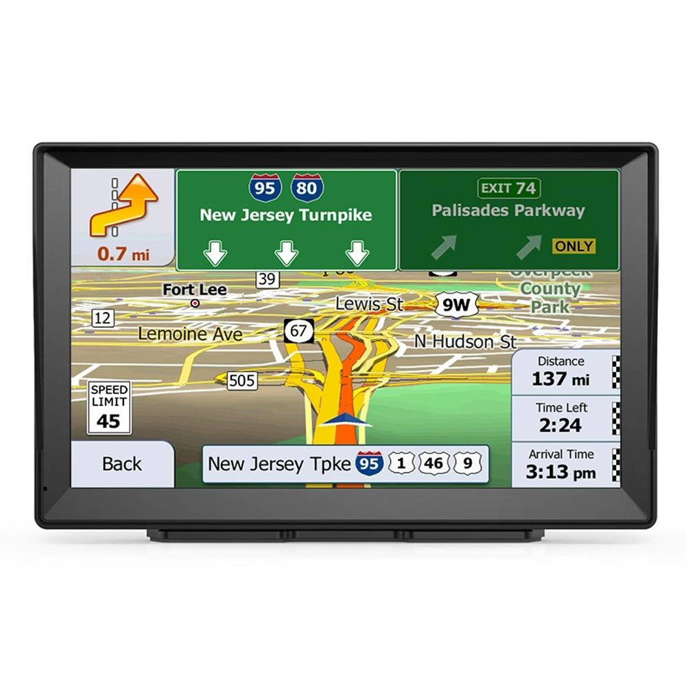 8 Inch Car Gps Navigator - 9 Screen Bluetooth Africa Map - Middle East Map