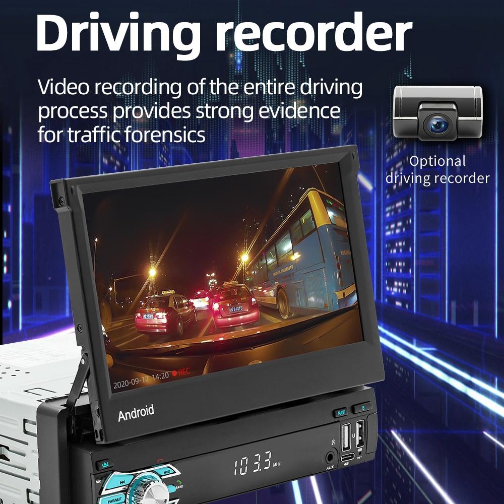 7 Inch Android Car Gps Navigation Bluetooth Stereo Radio Mirror Link Fm Wifi